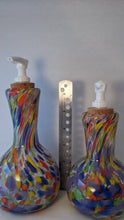 Load image into Gallery viewer, Vibrant colors pattern Bottle soap dispenser